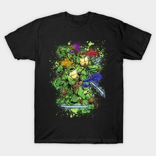 Cowabunga! T-Shirt by ArtistJerryBennett